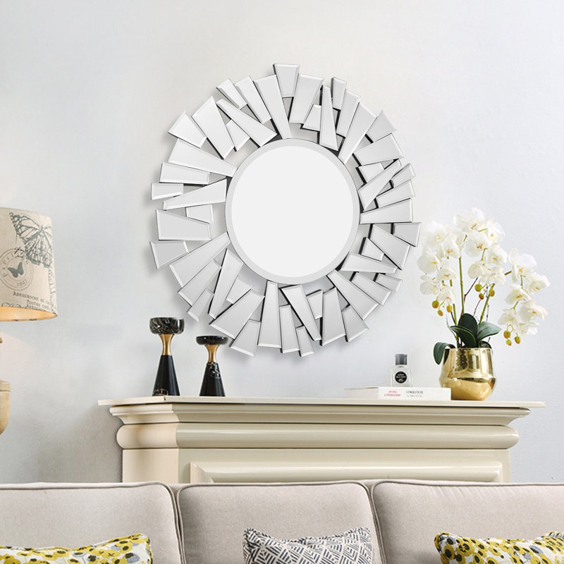 Dezideriu Wall Mirror, 23.62''H x 23.62''W