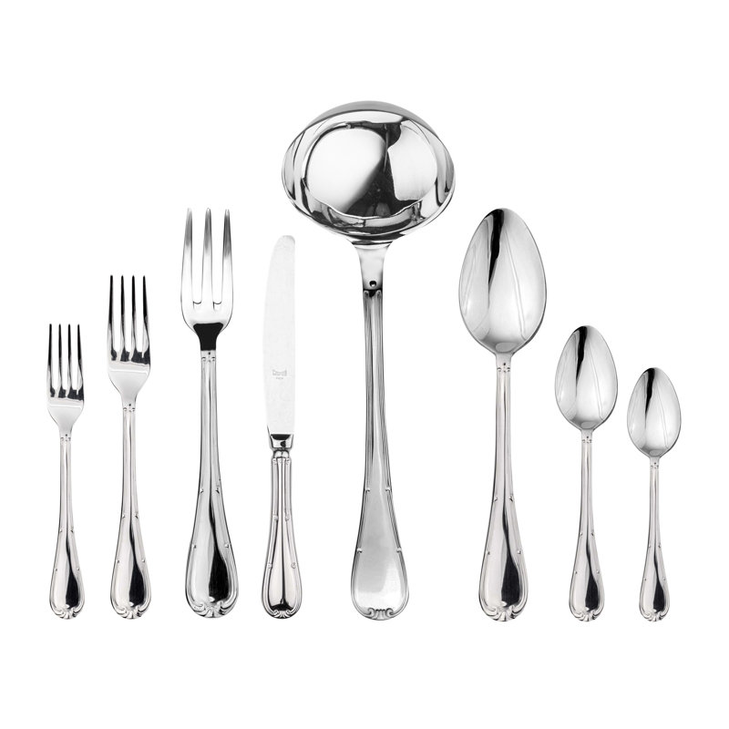Raffaello Flatware Set - 43 Pieces - Stainless Steel