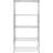Malakaj 36'' W Metal Shelving Unit