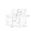 Fauteuil inclinable pivotant Lounge On Double-101229578