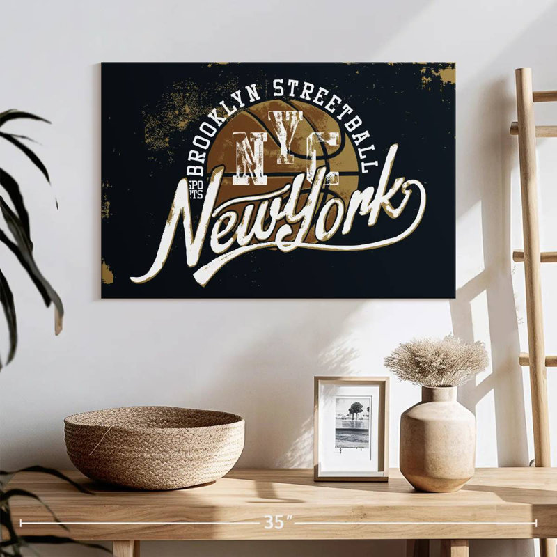Brooklyn Street Basketball, H 16 po x l 24 po