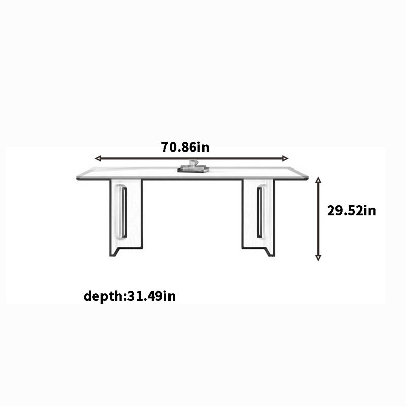 Pasqualina, H 29,52 po x L 70,86 po x l 31,49 po
