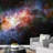 Planet In Outer Space Galaxy Peel & Stick Border-93996636