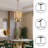 4-Lights Wagon Wheel Chandelier With Glass Tube-1892324420