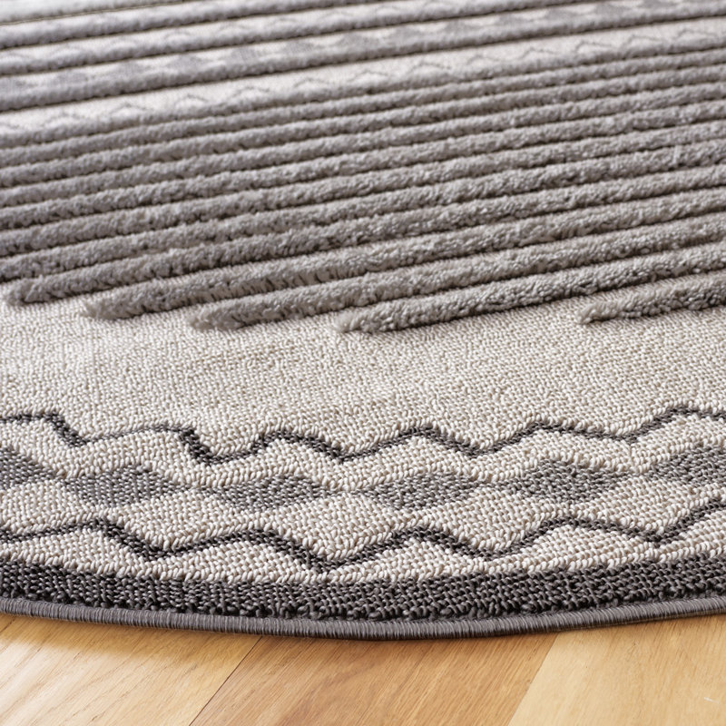 Urban Performance Geometric Rug, Round 6'7"