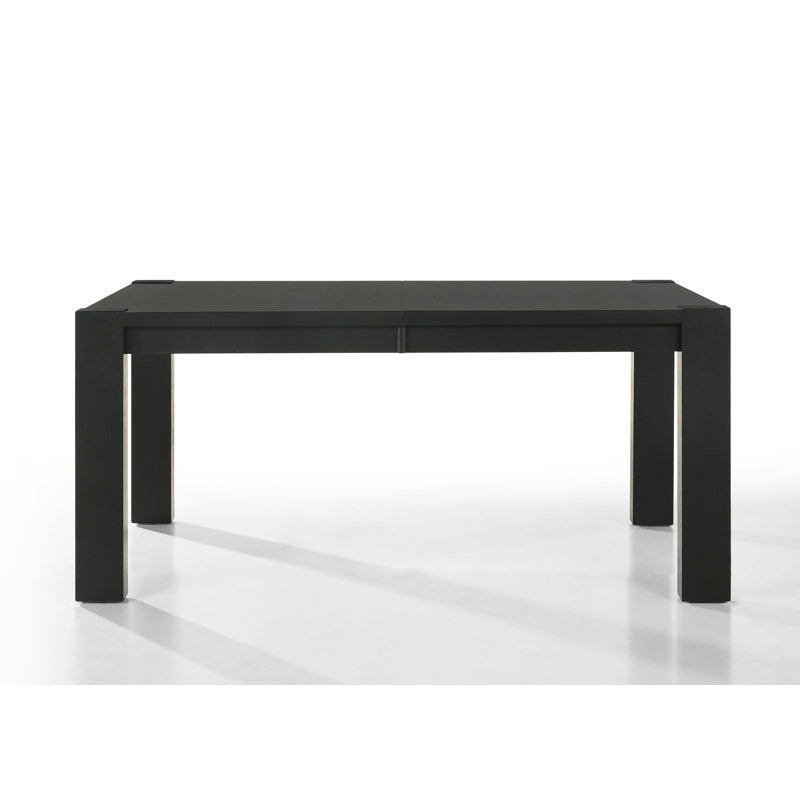 Table de salle à manger Bloc, Noir