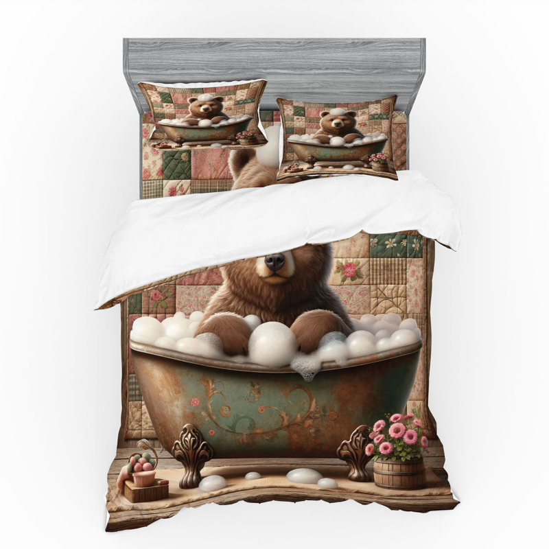 Polyester Duvet Cover, King Duvet Cover + 3 Additional Pieces