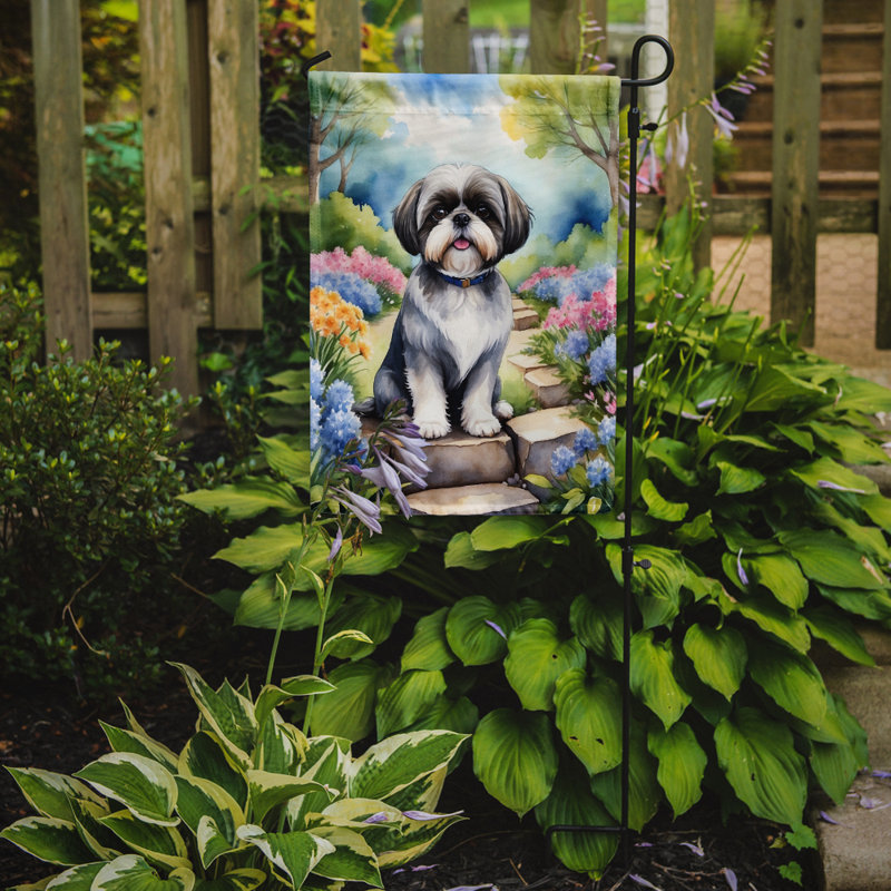 Brienne Double Sided 15.5'' H x 11.25'' W Polyester Garden Flag