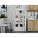 Garde-manger Varese, double porte, cinq tablettes