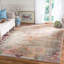 Tapis gris pâle / mauve de style Sud-Ouest Aliesha-May-33000843