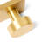 Lisbon Solid Metal Satin Gold Door Knob-86783498