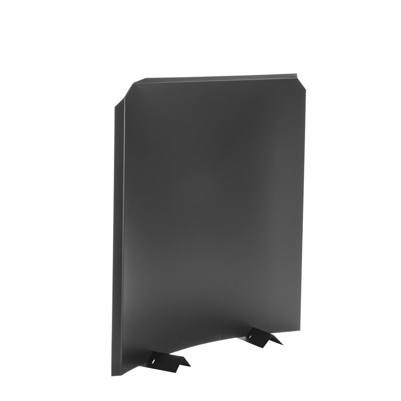 Arrière-feu en acier inoxydable Iola, H 27 po x l 27 po x P 2 po