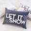 Coussin en velours Nneka Let It Snow