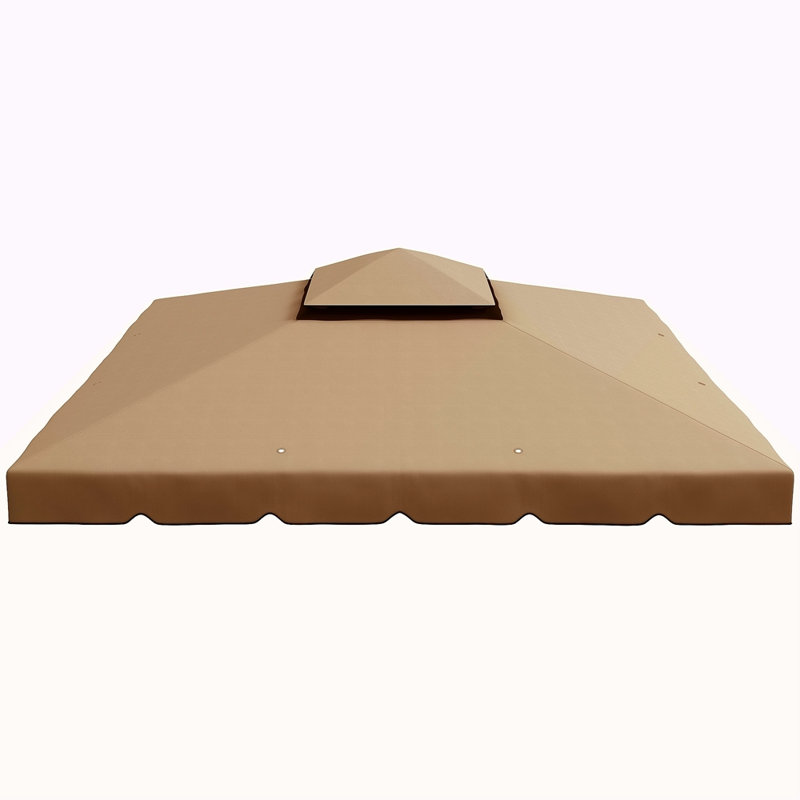 Auvent de remplacement pour abri de jardin de 9,8 pi x 9,8 po Outsunny