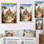 Art bouddhiste beige sur toile, art bouddhiste beige-1268624649-1268624652