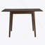 Table de salle à manger extensible de 29 à 45 po pour 4 personnes, table de cuisine pliante avec pieds en bois d'hévéa-1077612716