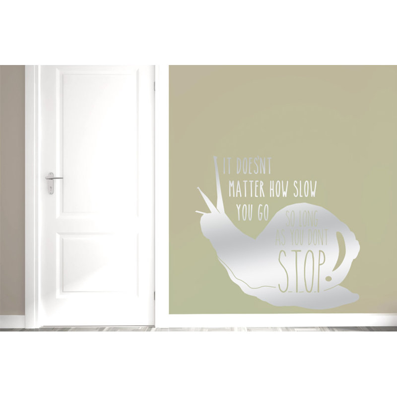 Animals Wall Decal, Shiny Silver