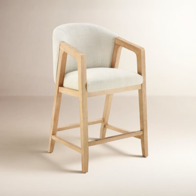 Dodson 26 " Linen Bar Stool