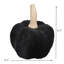 Ensemble de 2 - 9,5 "grandes citrouilles noires - Bruce a conçu pour les vacances d'Halloween