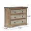 Commode 3 tiroirs en bois d'acacia