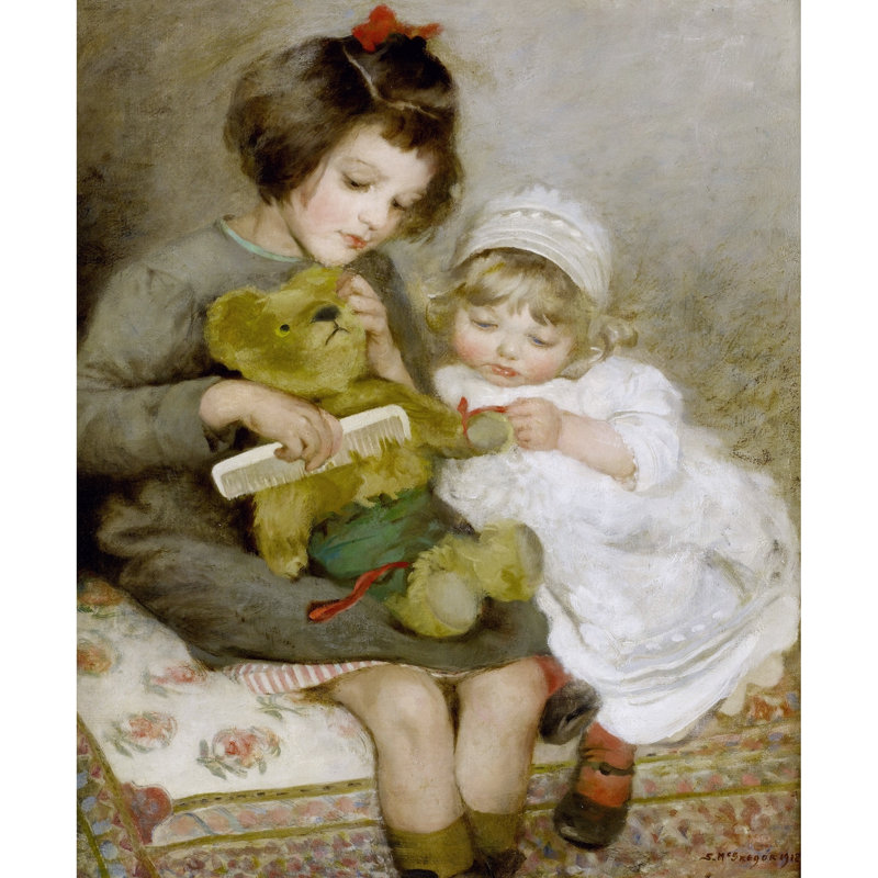 Combing Teddy (1918)