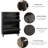 Freestanding Shoe Cabinet With Flip Drawers And Open Storage, Farmhouse Style Entryway Organizer, Narrow Shoe Rack With Legs For Hallway Or Foyer-1732366835