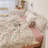 Chic 100% Cotton Flower Printed Duvet Cover Set-110239084-110239081