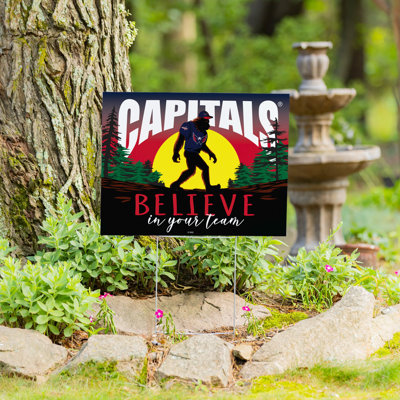 Washington Capitals Yard Sign, Bigfoot