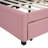 Upholstered Daybed With 2 Storage Drawers Sofa Bed Frame No Box Spring Needed, Linen Fabric-1551690072-1551690069