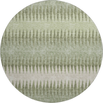 Premium Machine Washable Prisco Aloe Rug