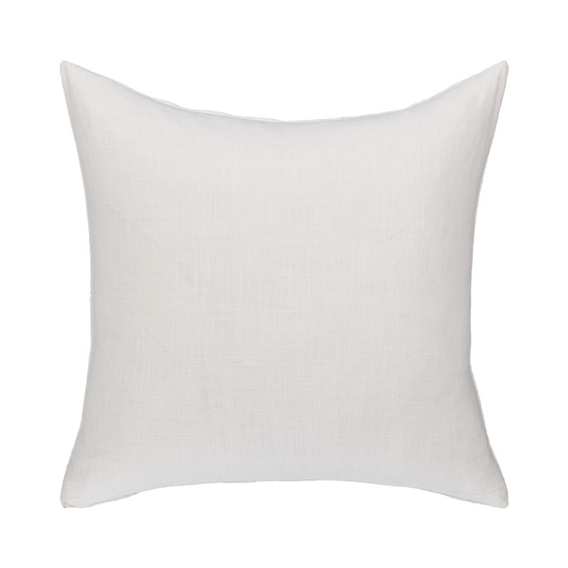 Coussin Abbey, Ivoire ivoire, Carré 22 po