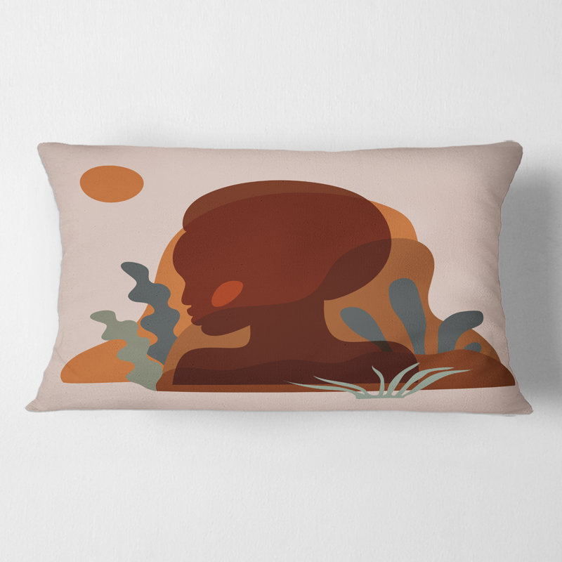 Housse de coussin rectangulaire rectangulaire avec insert