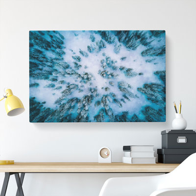Fresh Snow Upon The Forest - Wrapped Canvas Painting
