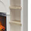 Winston Electric Fireplace Mantel with Built-in Bookshelves-99323804