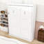 Lit escamotable en bois peu encombrant avec conception d'armoire-681827077-681827128