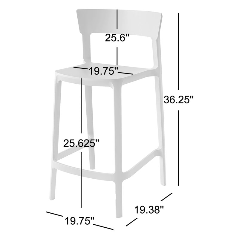 Skin Stackable Stool by Archirivolto, Matte Taupe