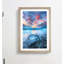 Iceland View in Abstract - Picture Frame Graphic Art Print-55769035-55769038