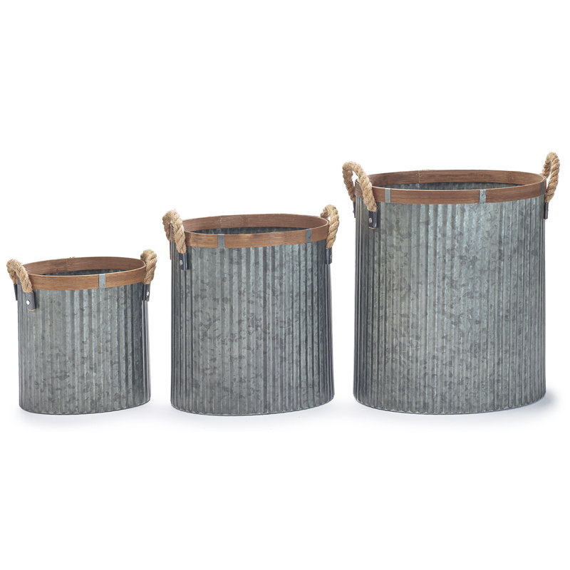 Alahnna Metal Pot Planter