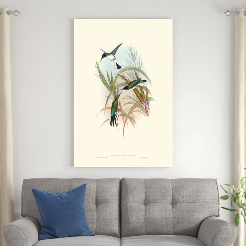 Hummingbird Delight VII, H 48 po x l 32 po x P 1,25 po