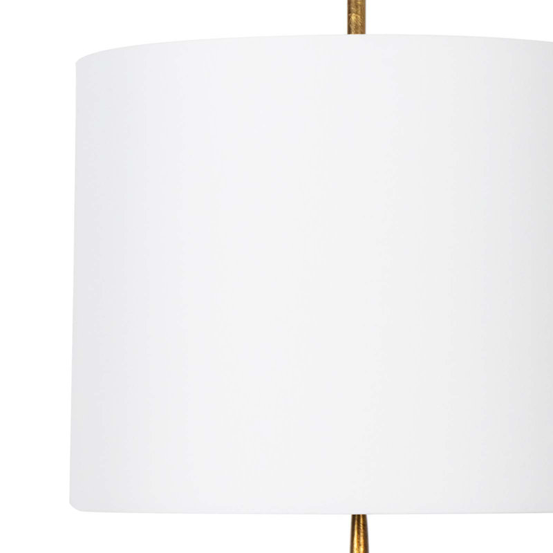 Clove Pendant Small (Natural Linen Shade), 14.5" H x 16" W x 16" D, 2 Lights