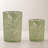 Frosted Floral Bird Votive Candle Holder-1080570054