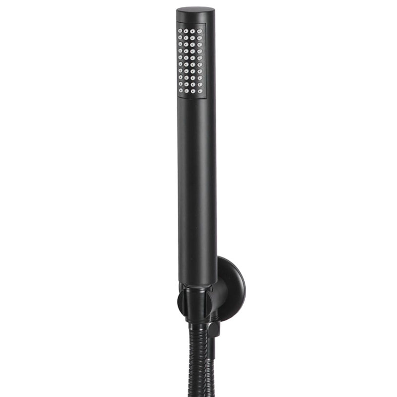 Romriell Rain Dual Shower Head, Matte Black