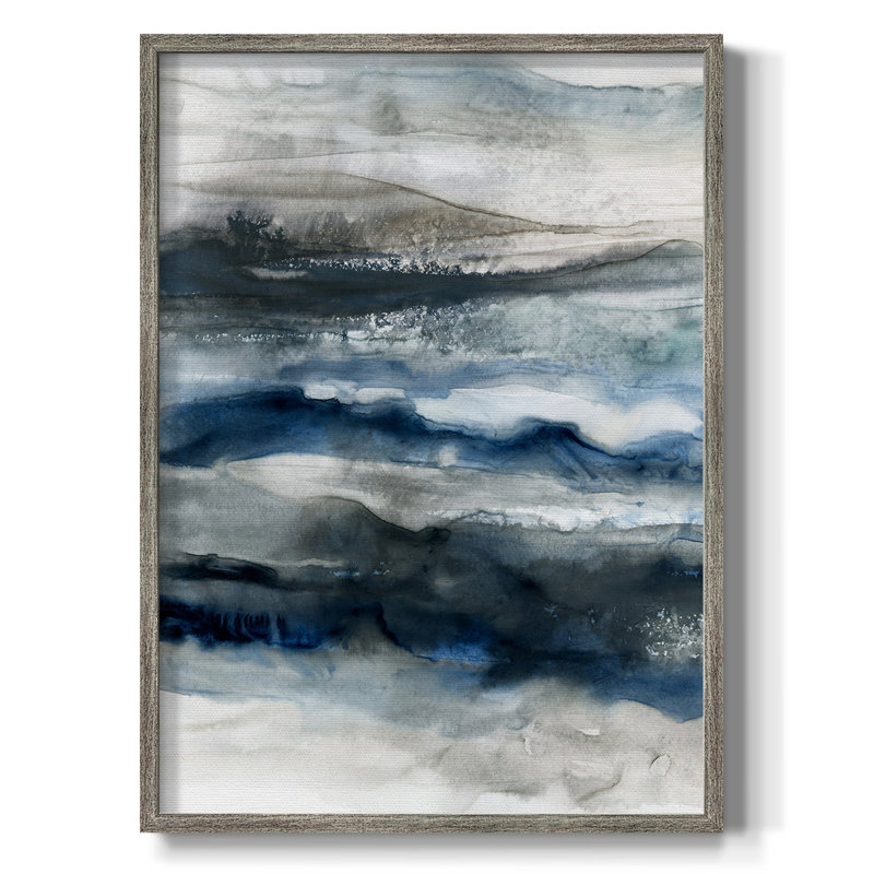 Ocean Depths Framed Print - Solid Wood, 11" H x 9" W