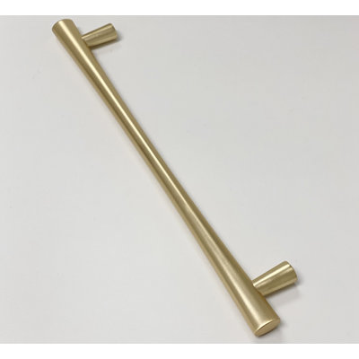 Satin Gold "Century" 7-9/16" Centers Cabinet Handle