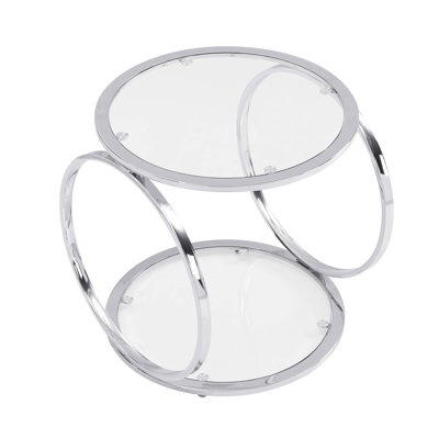 Martee Glass Top 2 Piece Table Set