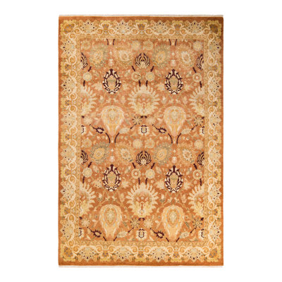 Ritzy One-of-a-Kind 6' 2" X 9' 5" Hand Knotted Area Rug