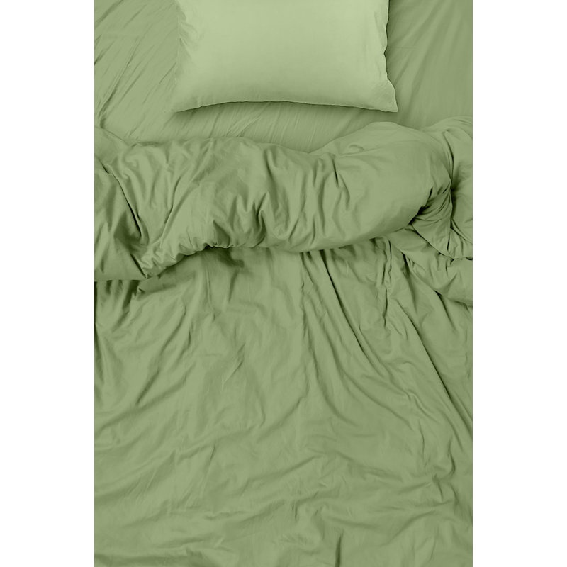  Hotel Quality 6 Piece Rayon From Bamboo Sheet Set, King + 4 Pillowcases, Light Olive
