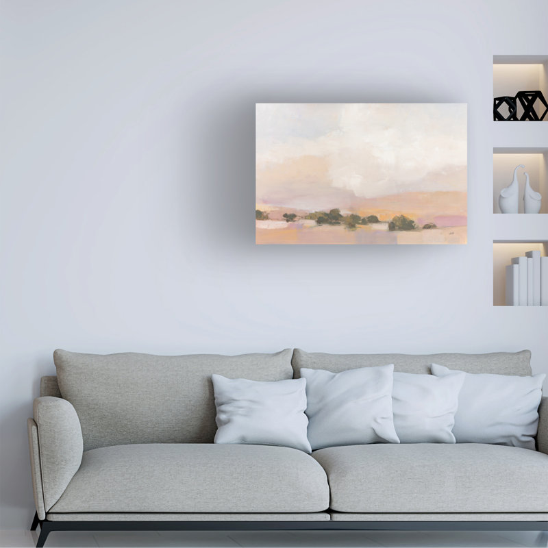 Œuvre d'art sur toile, Julia Purinton, H 12 po x l 19 po