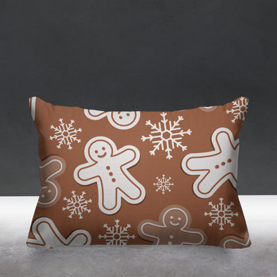 Outdoor Reversible Throw Pillow