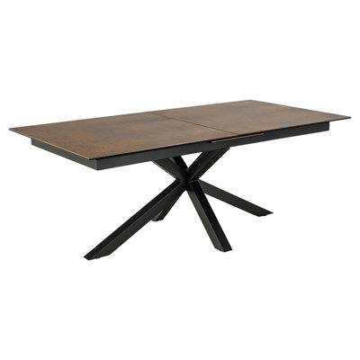 Leilani Extendable Metal Base Dining Table